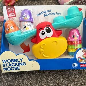 Colorful Stacking Moose Toy